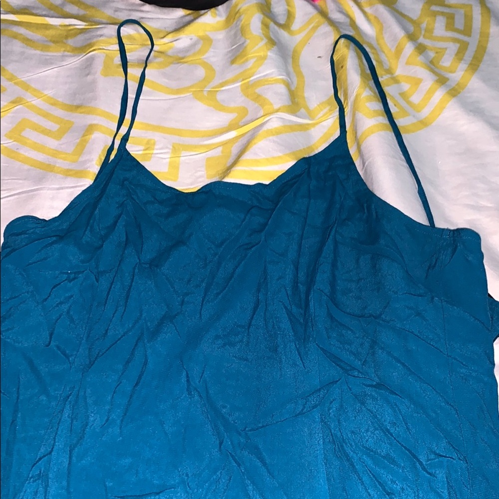 Forever 21 Blue Maxi Camisole Dress
